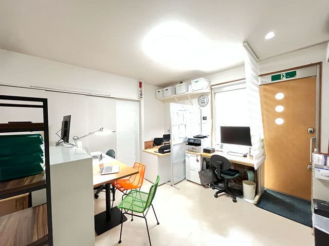 介護支援事業所プラスサポートの相談スペース